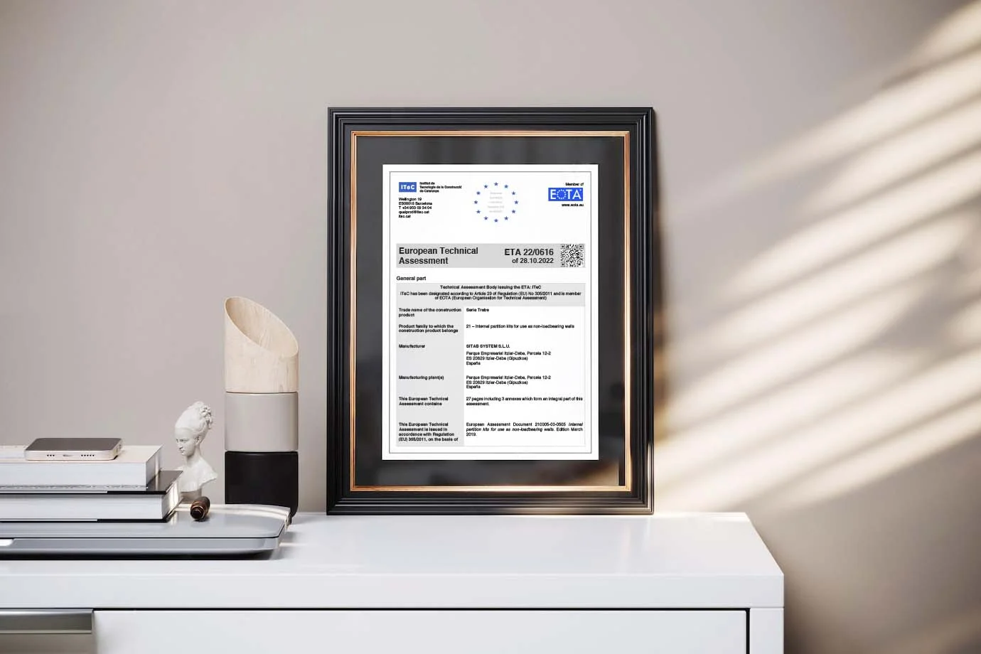 Sitab obtiene el marcado CE 2 sitab certificado ETA ce